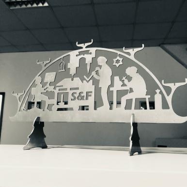 Blechbearbeitung_Schwibbogen_individuell