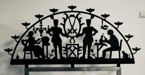 Blechbearbeitung_Schwibbogen_groß_gepulvert